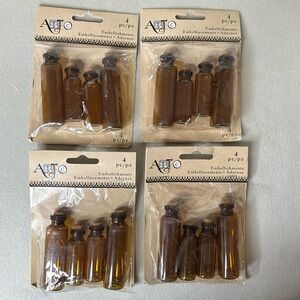 Mini Glass Bottles with Corks